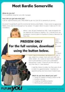 PREVIEW ONLY. For the full version, download using the button below. Meet Bardie sheet thumbnail