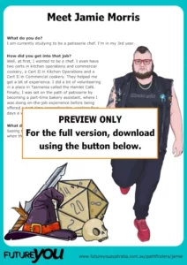 PREVIEW ONLY. For the full version, download using the button below. Thumbnail for meet Jamie PDF file