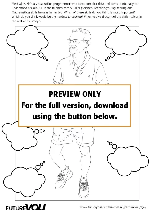 Skills Colouring In – Ajay