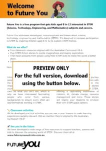 PREVIEW ONLY. For the full version, download using the button below. Thumbnail for Siobhan's teachers activity pack.