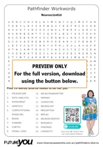 PREVIEW ONLY. For the full version, download using the button below. Sharna's wordsearch sheet thumbnail.