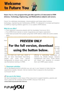 A preview image for a student activity pack teaching resource. It says PREVIEW ONLY. For the full version, download using the button below.